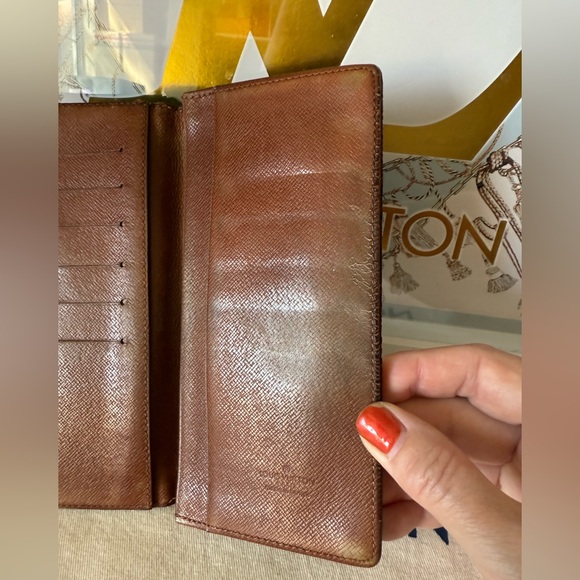 Louis Vuitton Vintage Monogram Long Wallet Checkbook - Picture 8 of 14